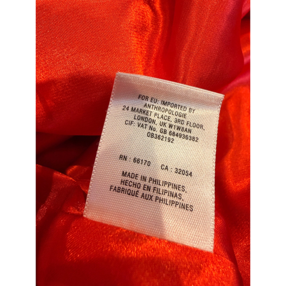 Womens HD in Paris Mini Skirt XS Red Blue Floral Retro Artsy Cottagecore Romanti - Picture 11 of 13